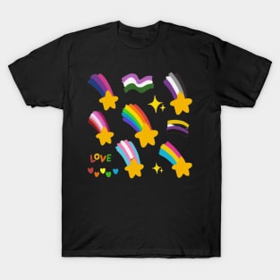 Pride Sticker Pack T-Shirt